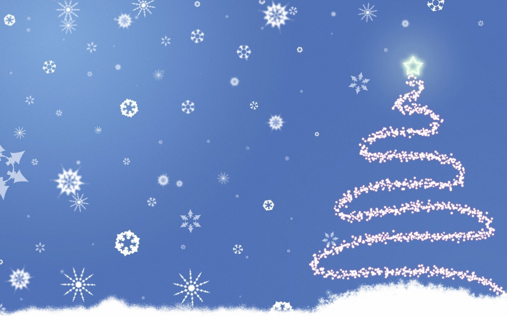 Albero di Natale luminoso blu, 1920x1200 Full HD+, PC Desktop