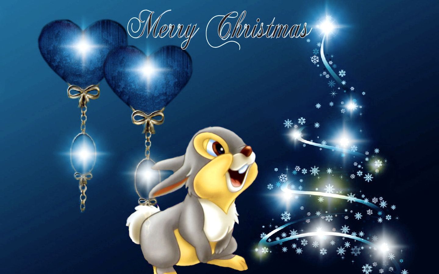 Tippete coniglio Bambi Natale, 1440x900 HD, MacBook Air