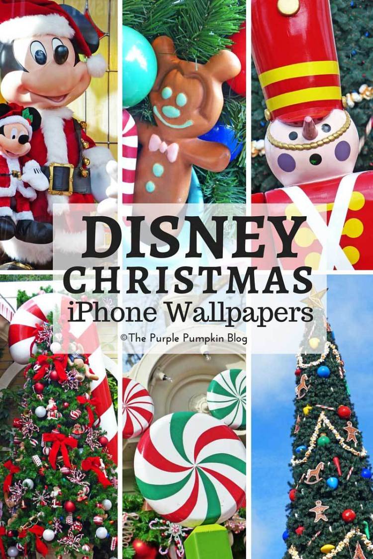 Collage natalizio Disney World, 750x1125 Full HD Verticale, iPhone