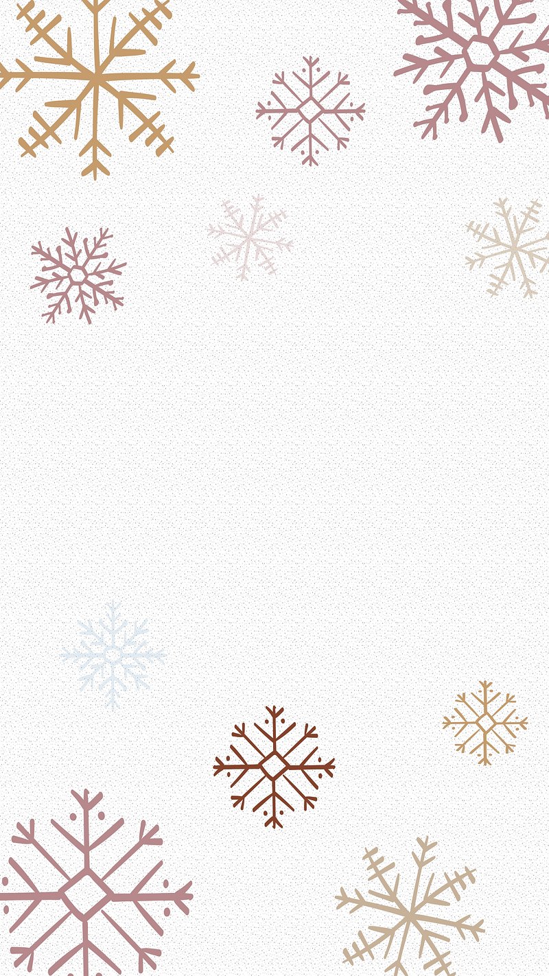 Fiocchi di neve pastello natalizi, 800x1422 Full HD Verticale, iPhone
