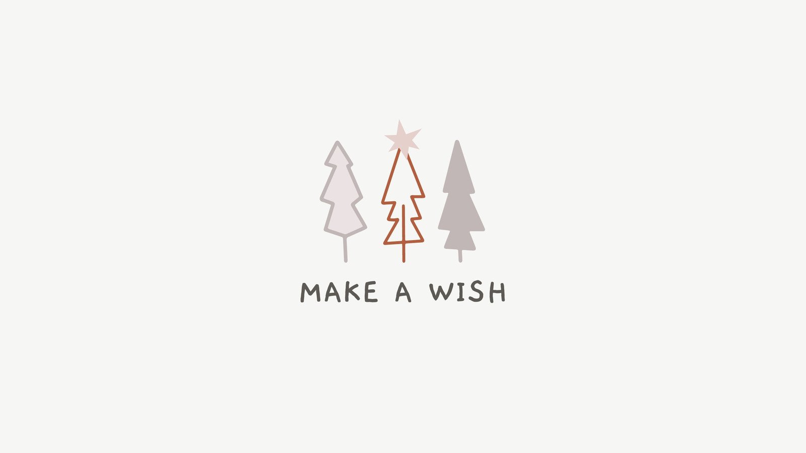 Alberi di Natale minimalisti, 1600x900 HD Ready, PC Desktop