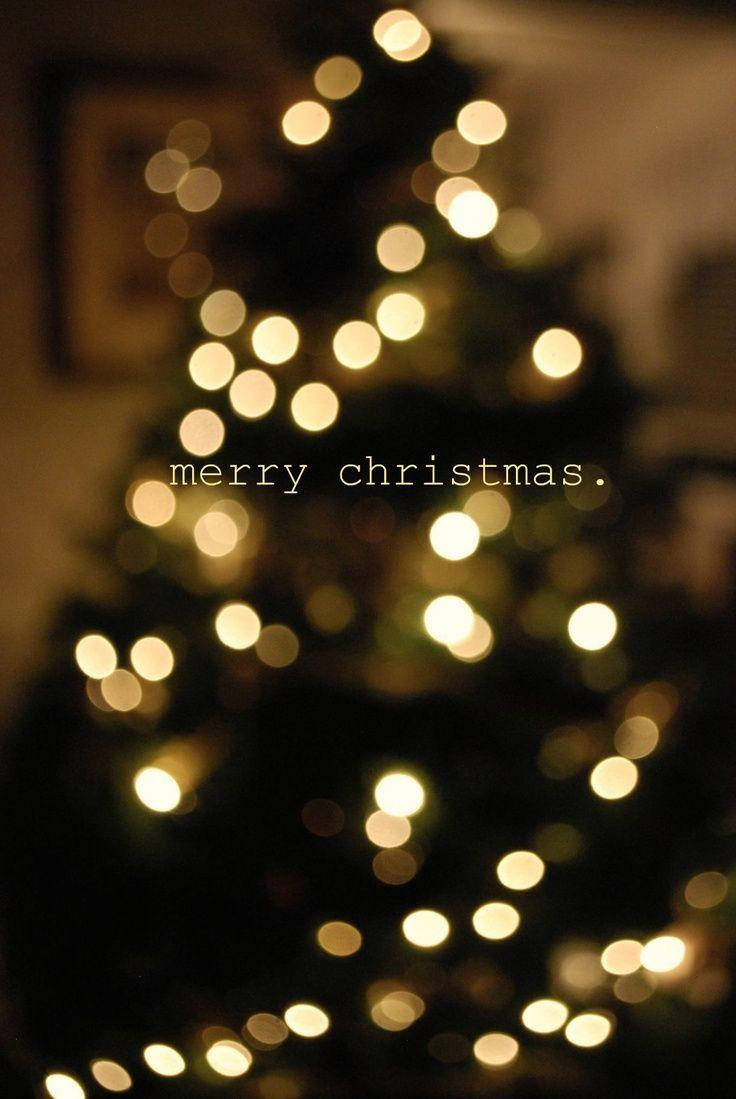Albero di Natale bokeh dorato, 736x1099 Full HD Verticale, Smartphone