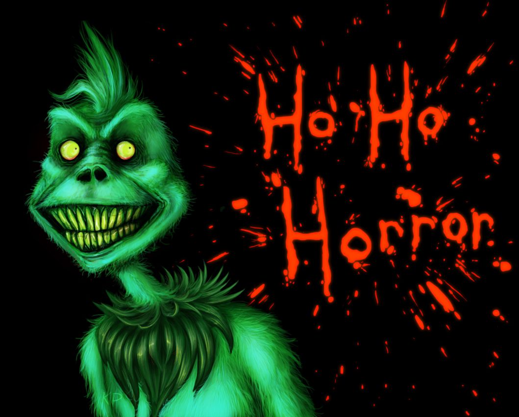Grinch inquietante con denti aguzzi, 1059x850 HD, iMac