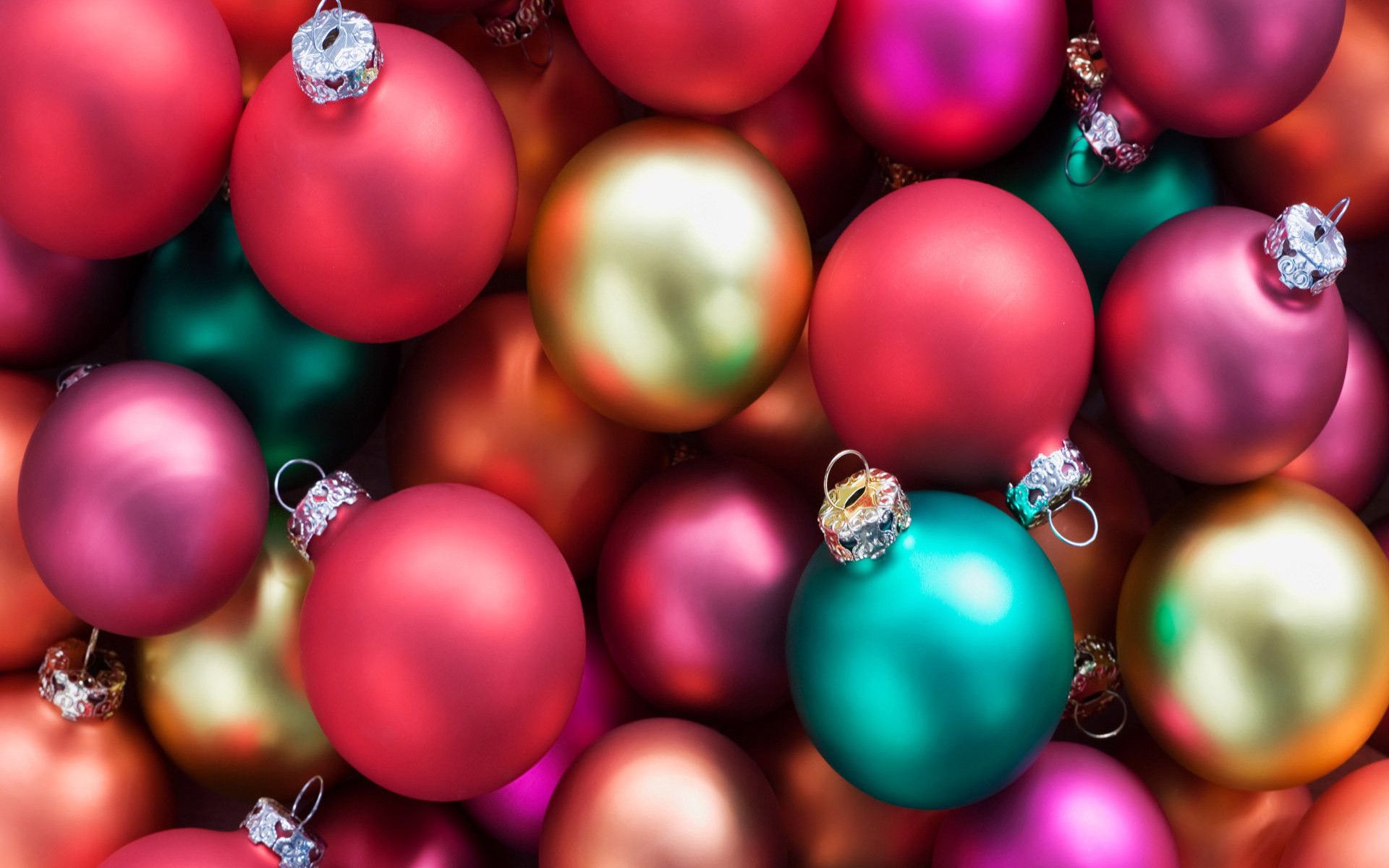 Palline di Natale colorate, 1920x1200 Full HD+, PC Desktop