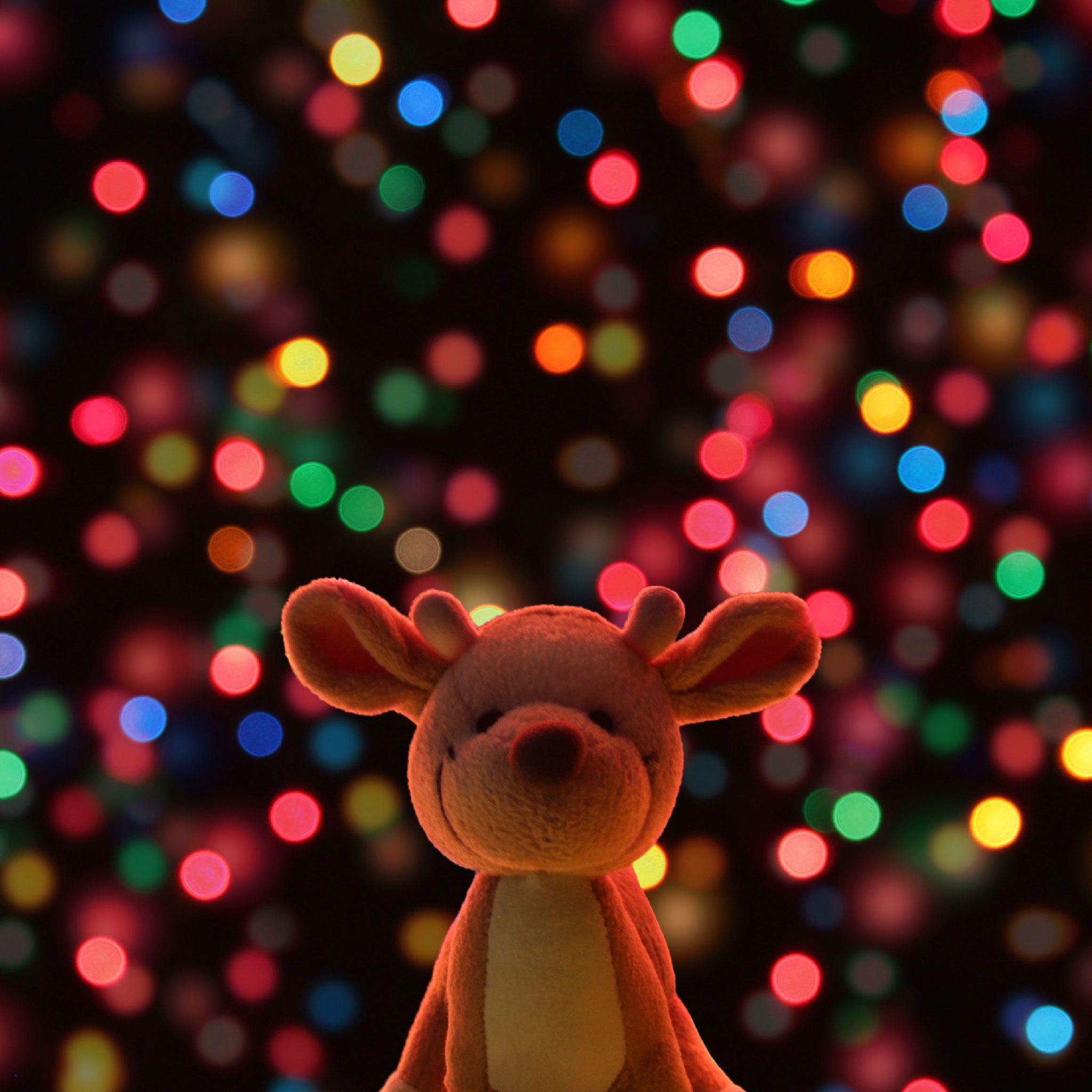 Albero di Natale scintillante dorato, 736x1226 Full HD Verticale, Smartphone