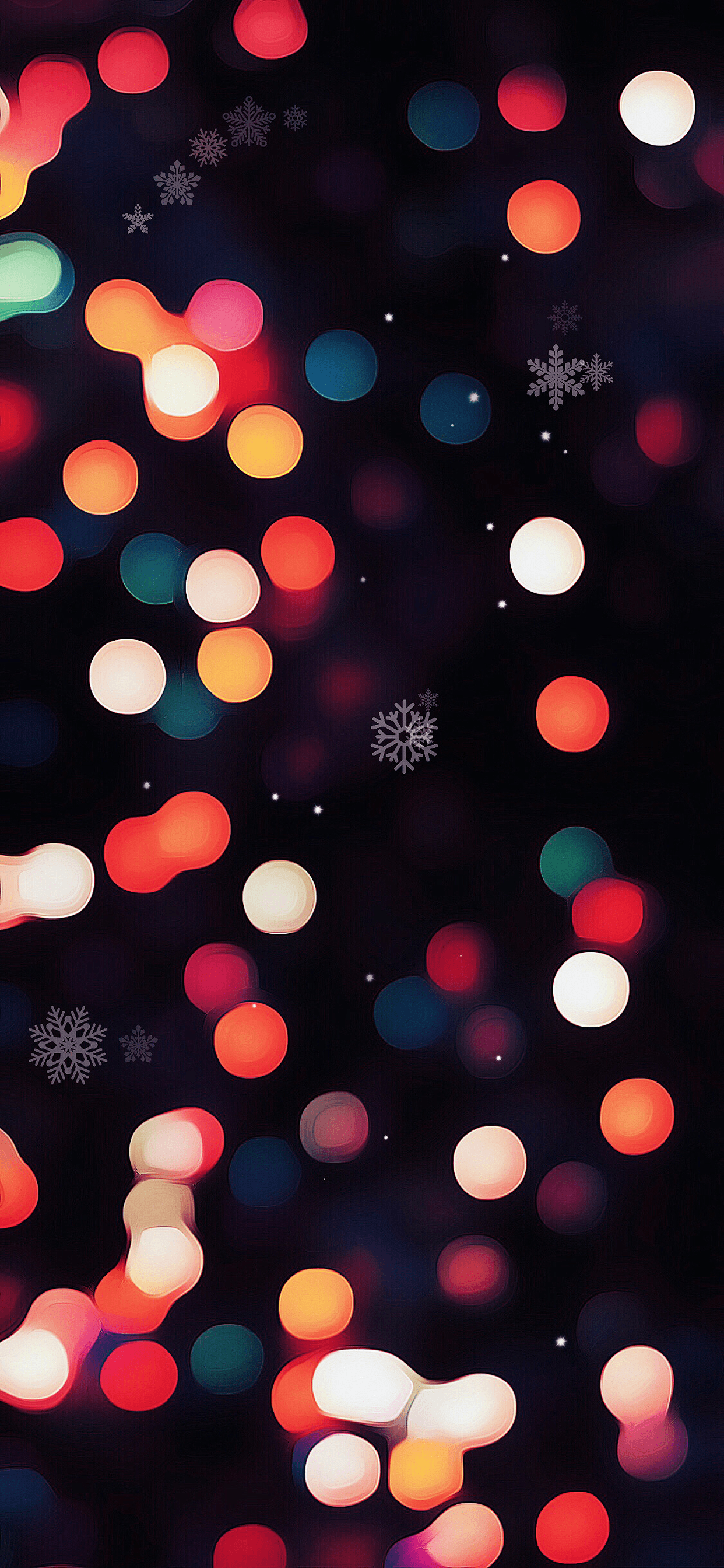 Luci di Natale Rosse, 1242x2688 Verticale, Telefono