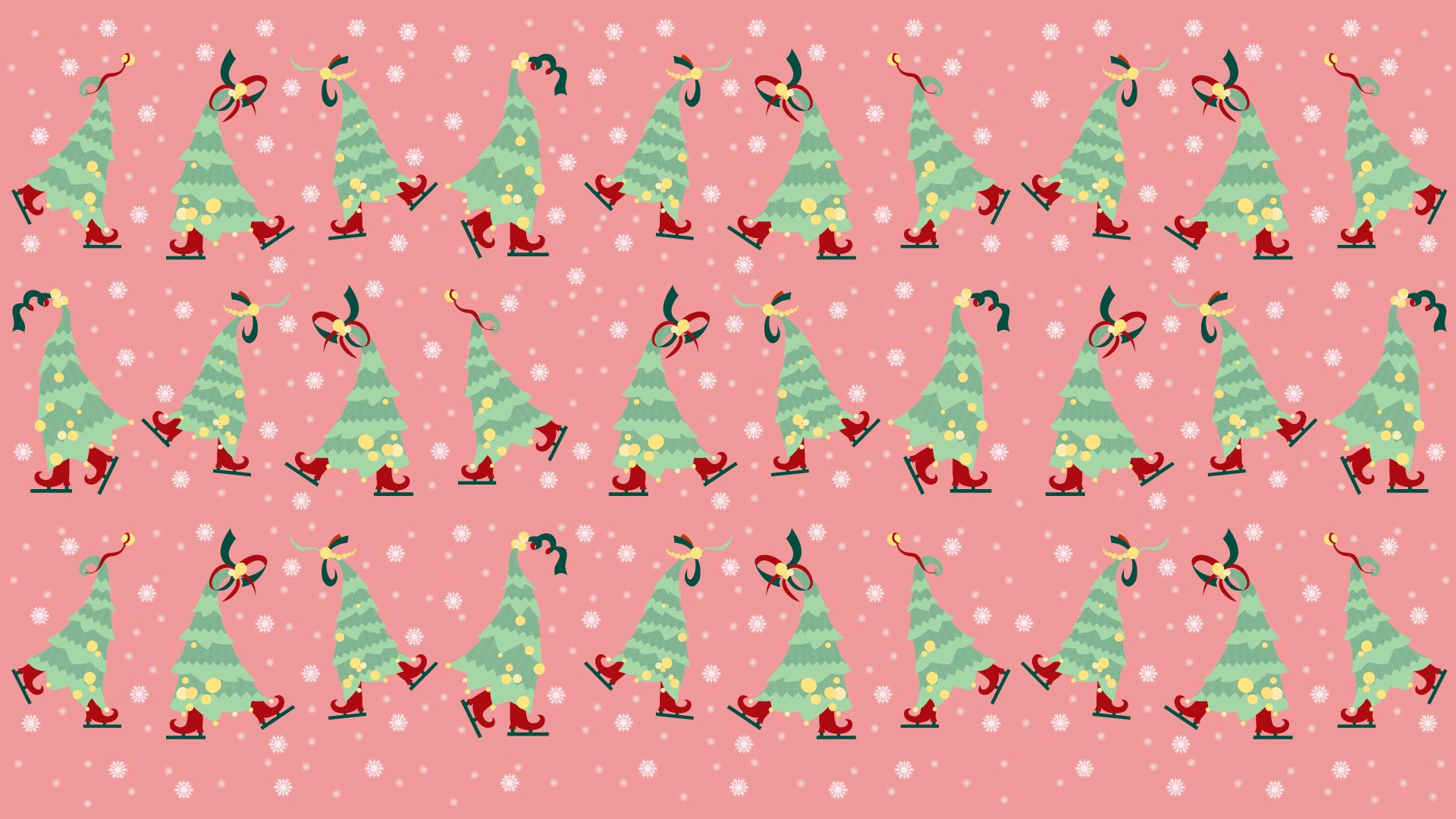 Alberi di Natale con stivali rossi, sfondo 1920x1080 1080p, Laptop