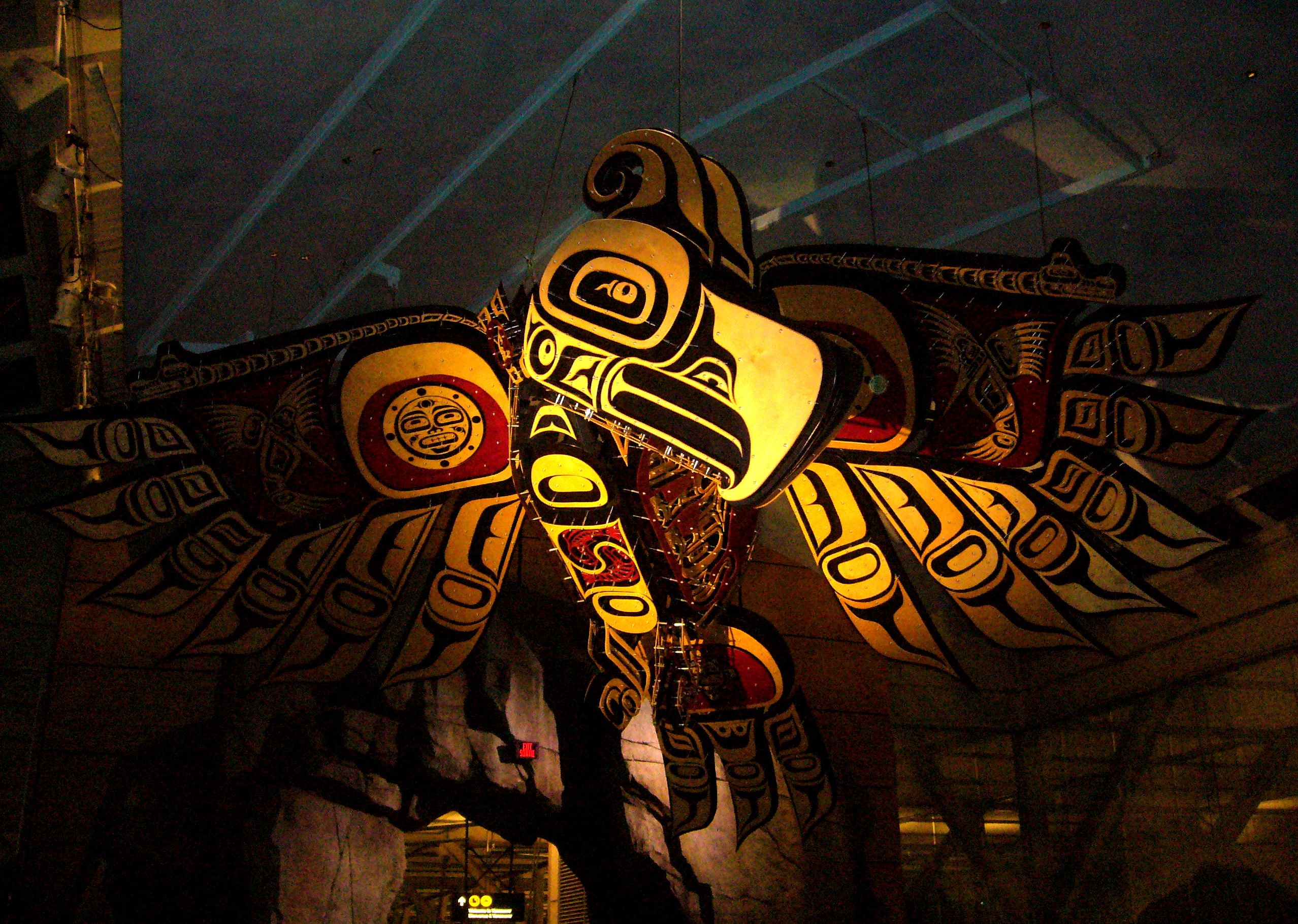 Totem uccello nativo americano, 2556x1819 Hi-Res, PC Desktop