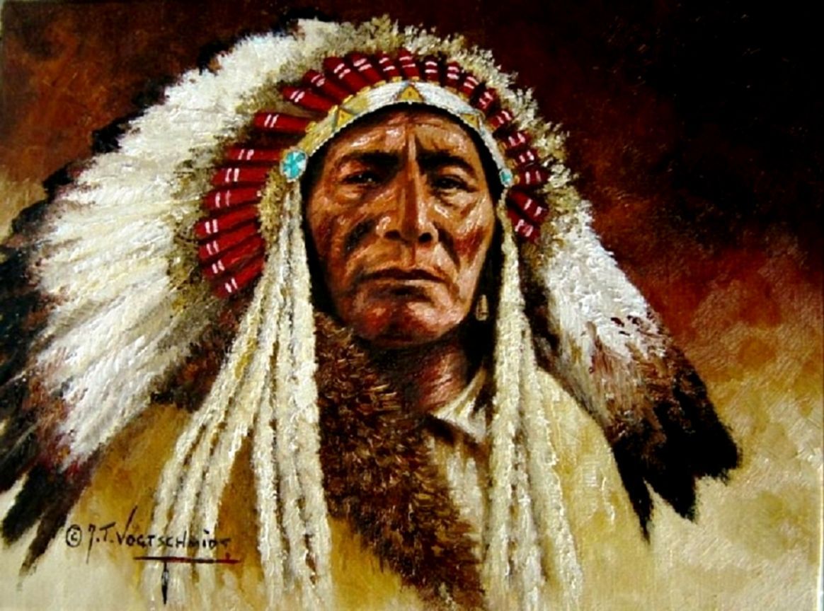 Capo indiano con copricapo piume, 1164x864 HD, PC