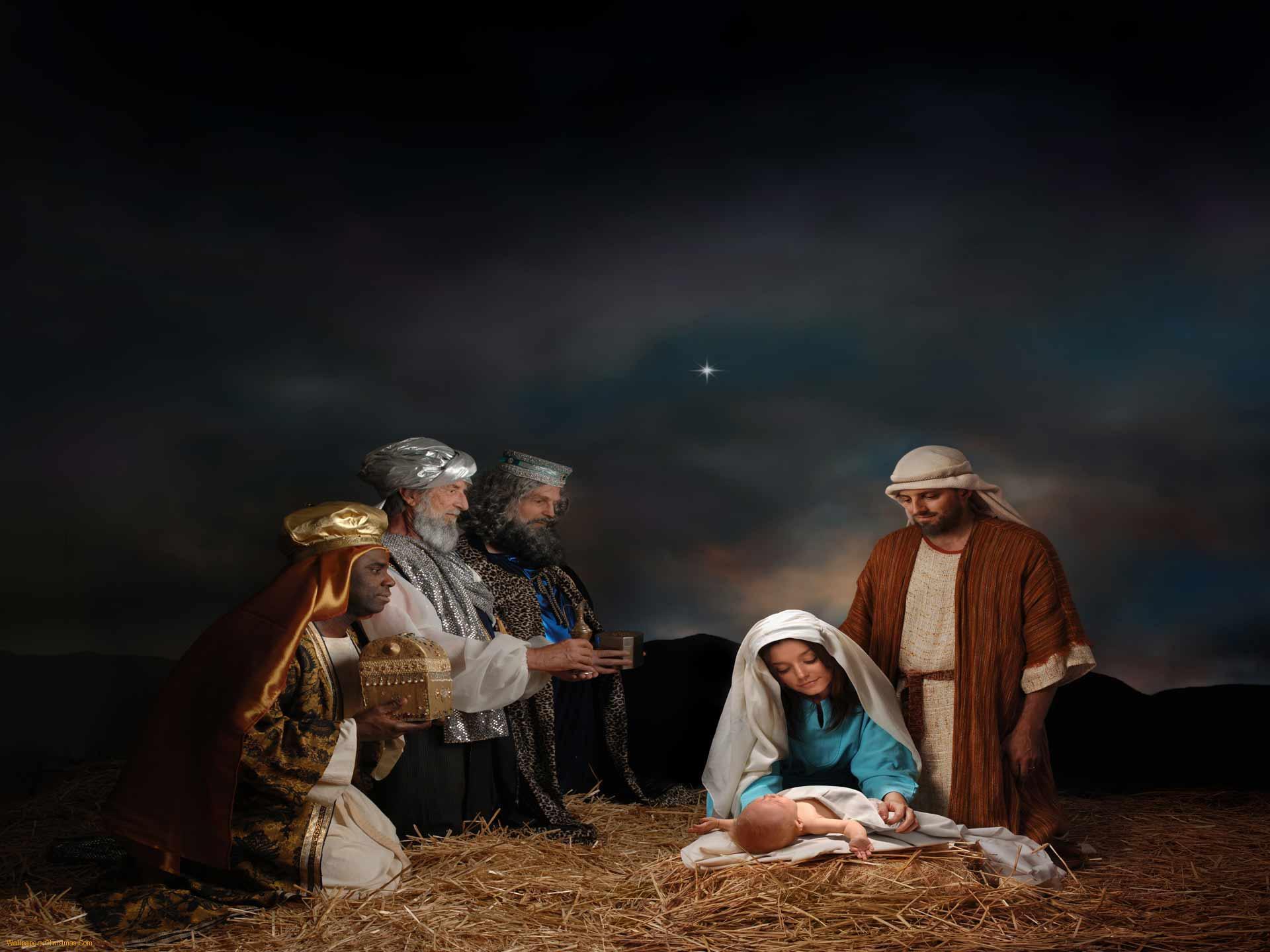 Natività con Re Magi e Maria, 1920x1440 WUXGA, PC Desktop