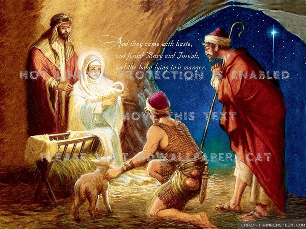 Natività Gesù Bambino illustrazione, 1920x1200 WUXGA, Desktop