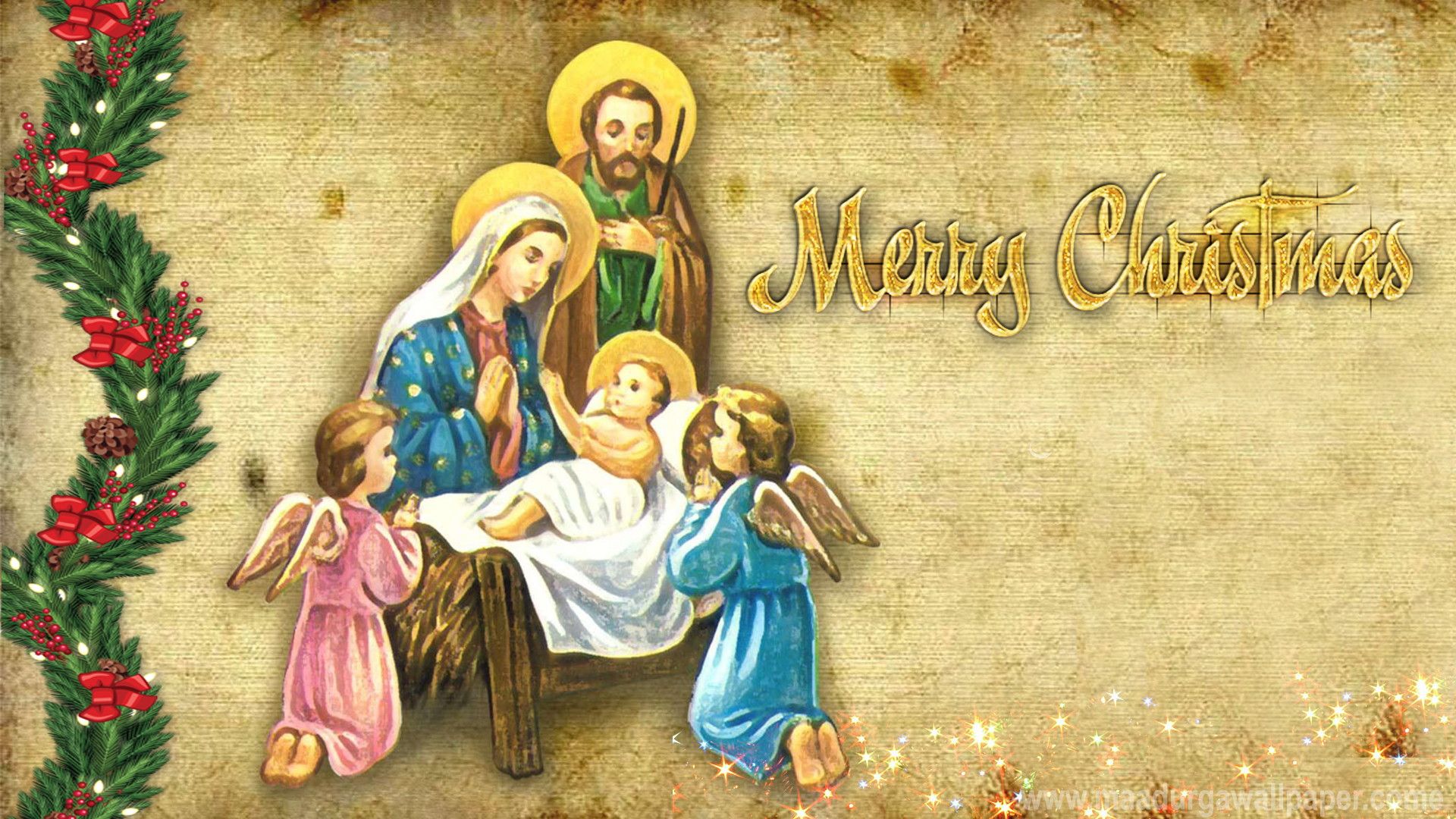 Presepe Maria e Gesù bambino, 1920x1200 Full HD+ WUXGA, PC Desktop