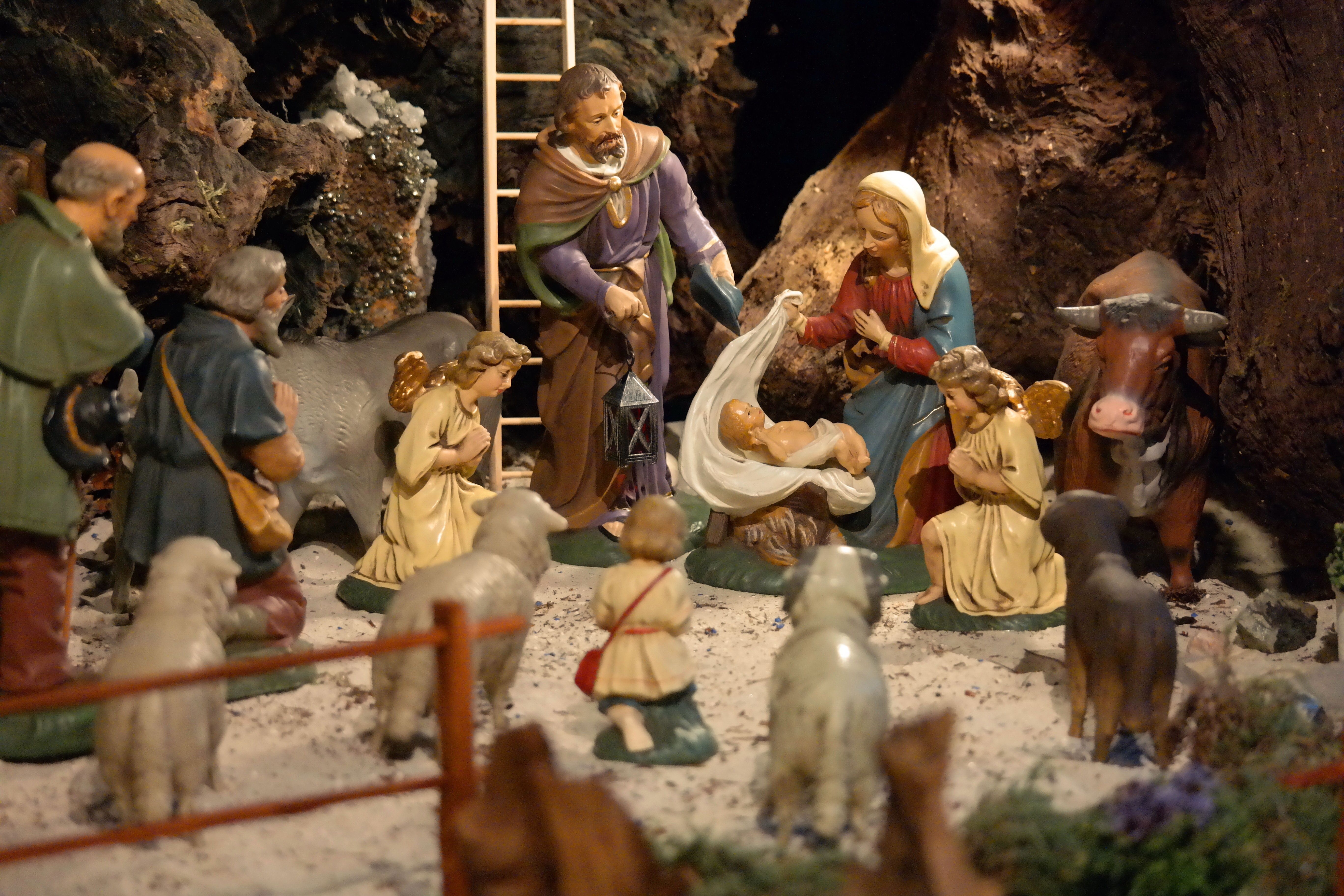 Statuine presepe natività, 5472x3648 UHD, PC 4K