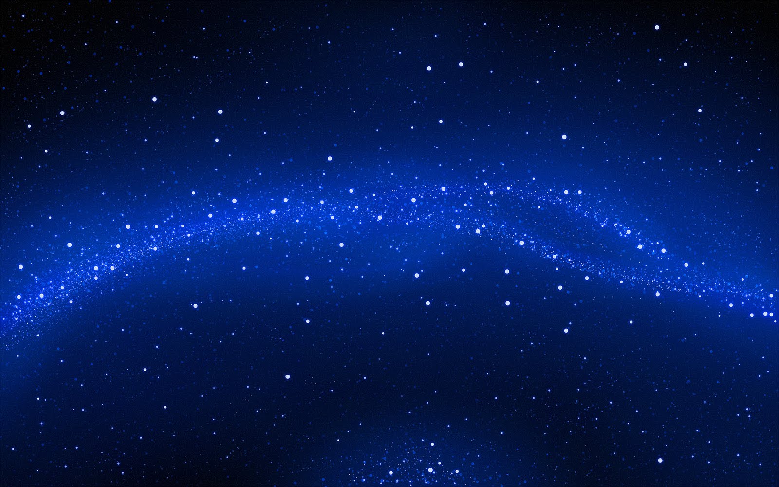 Cielo stellato blu notte, 1600x1000 900p, Desktop