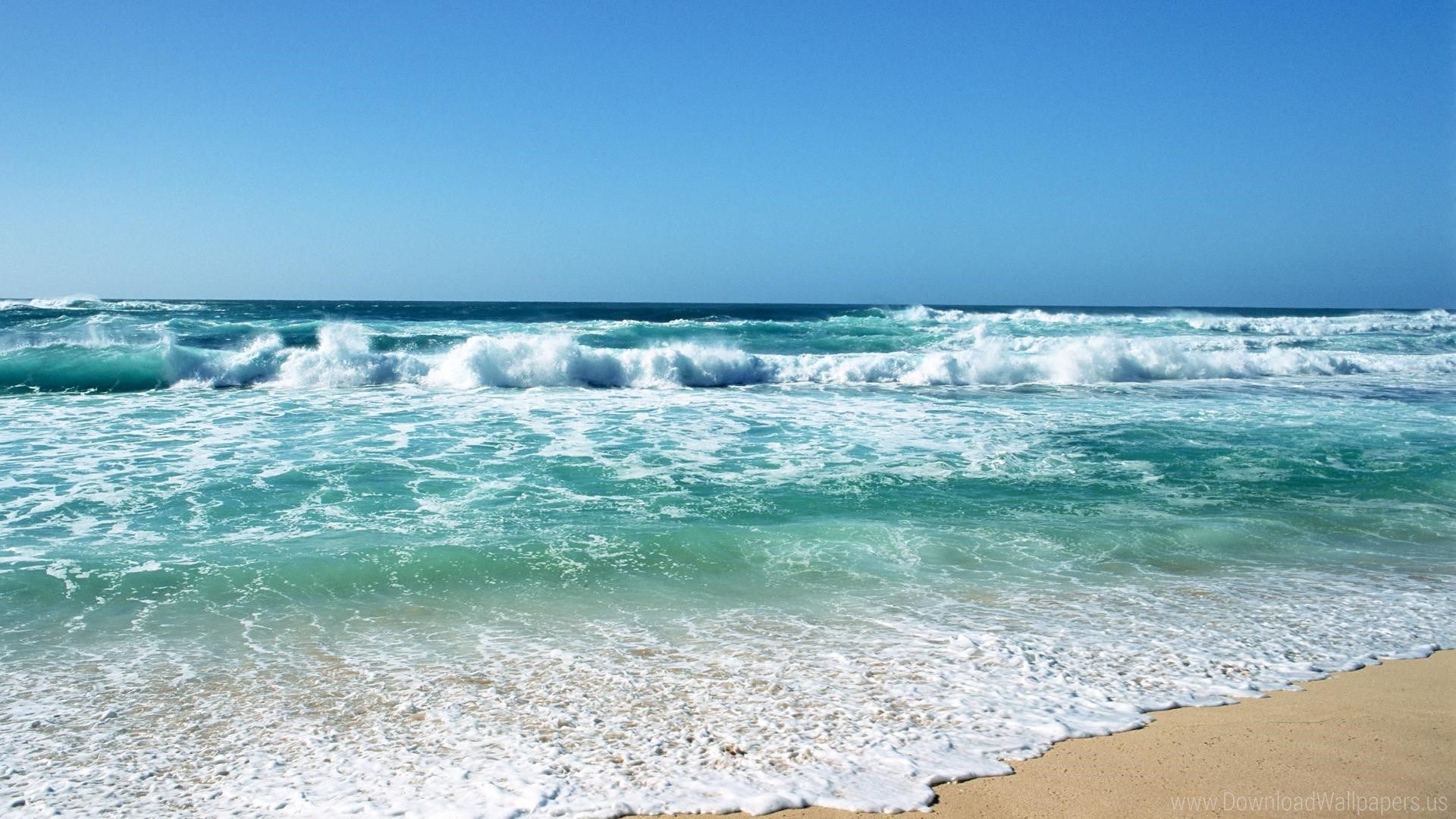 onde oceano turchese, 1920x1080 Full HD, PC