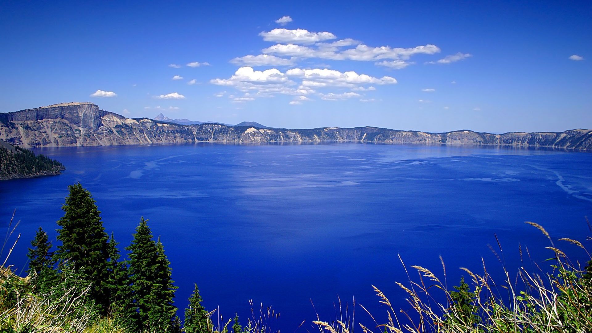 Lago blu con montagne, 1920x1080 Full HD, Desktop