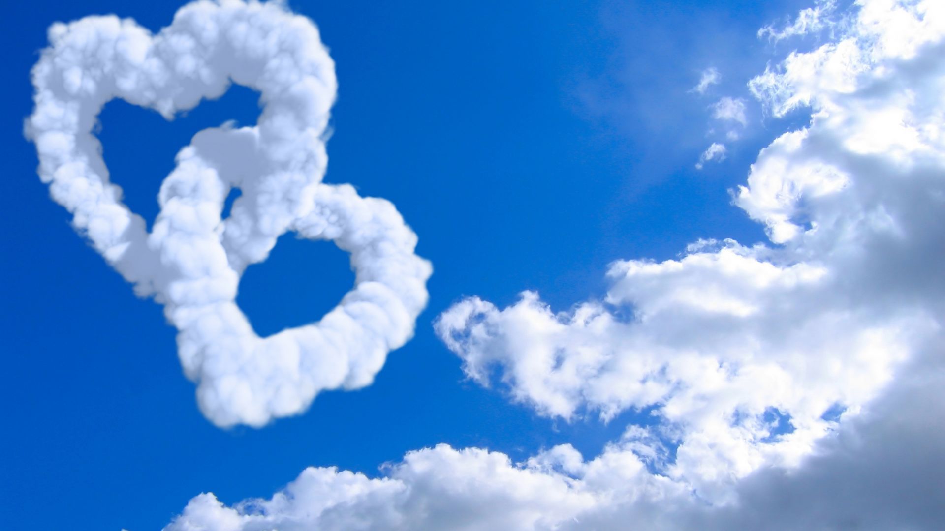 Nuvole a forma di cuore, 1920x1080 1080p, Desktop