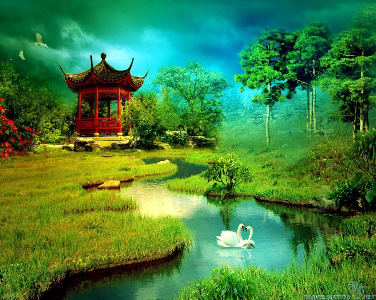della Natura Giapponese, 1920x1200 WUXGA, Desktop