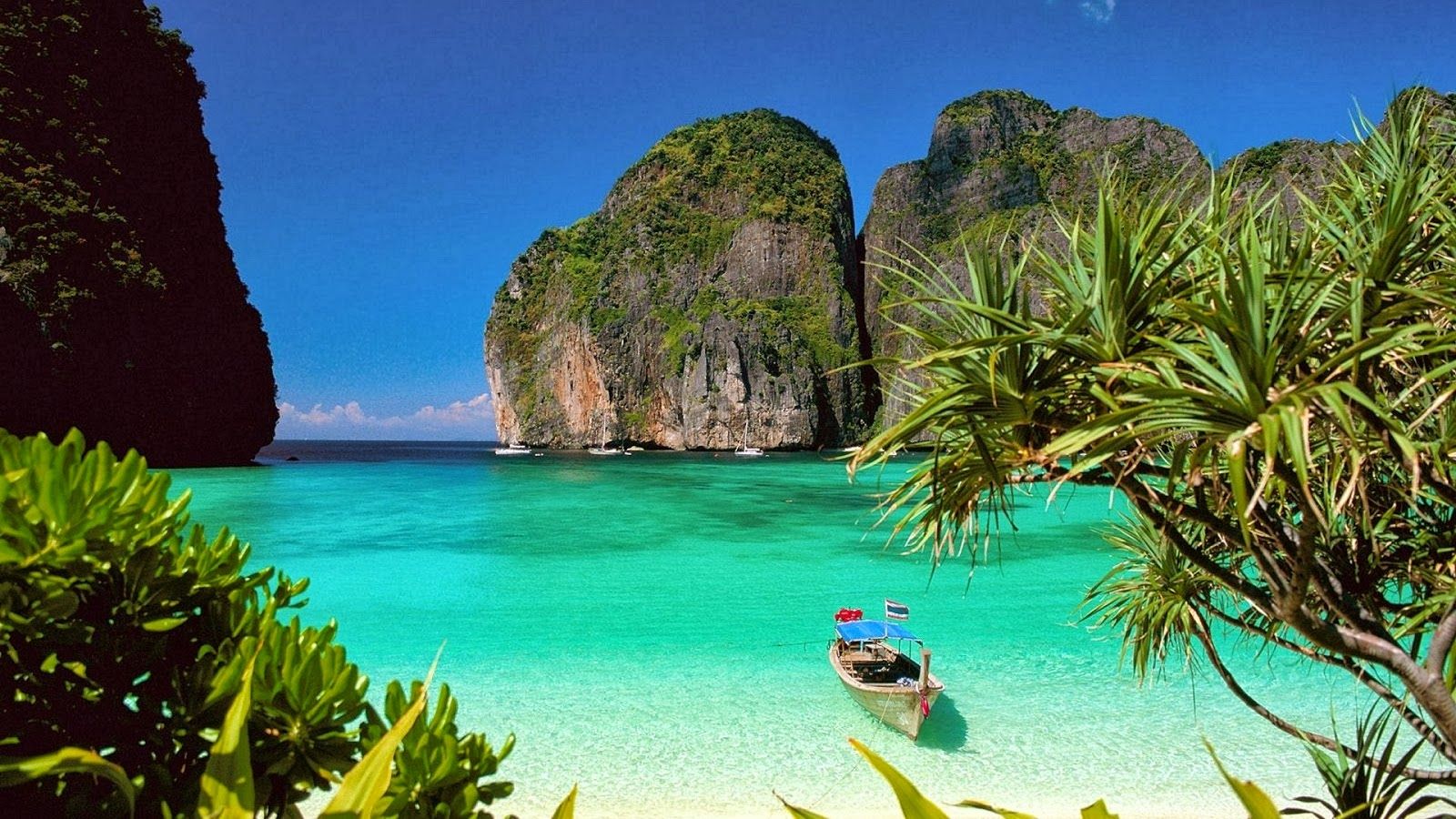 Baia tropicale acqua turchese, 1600x900 HD Ready, Desktop