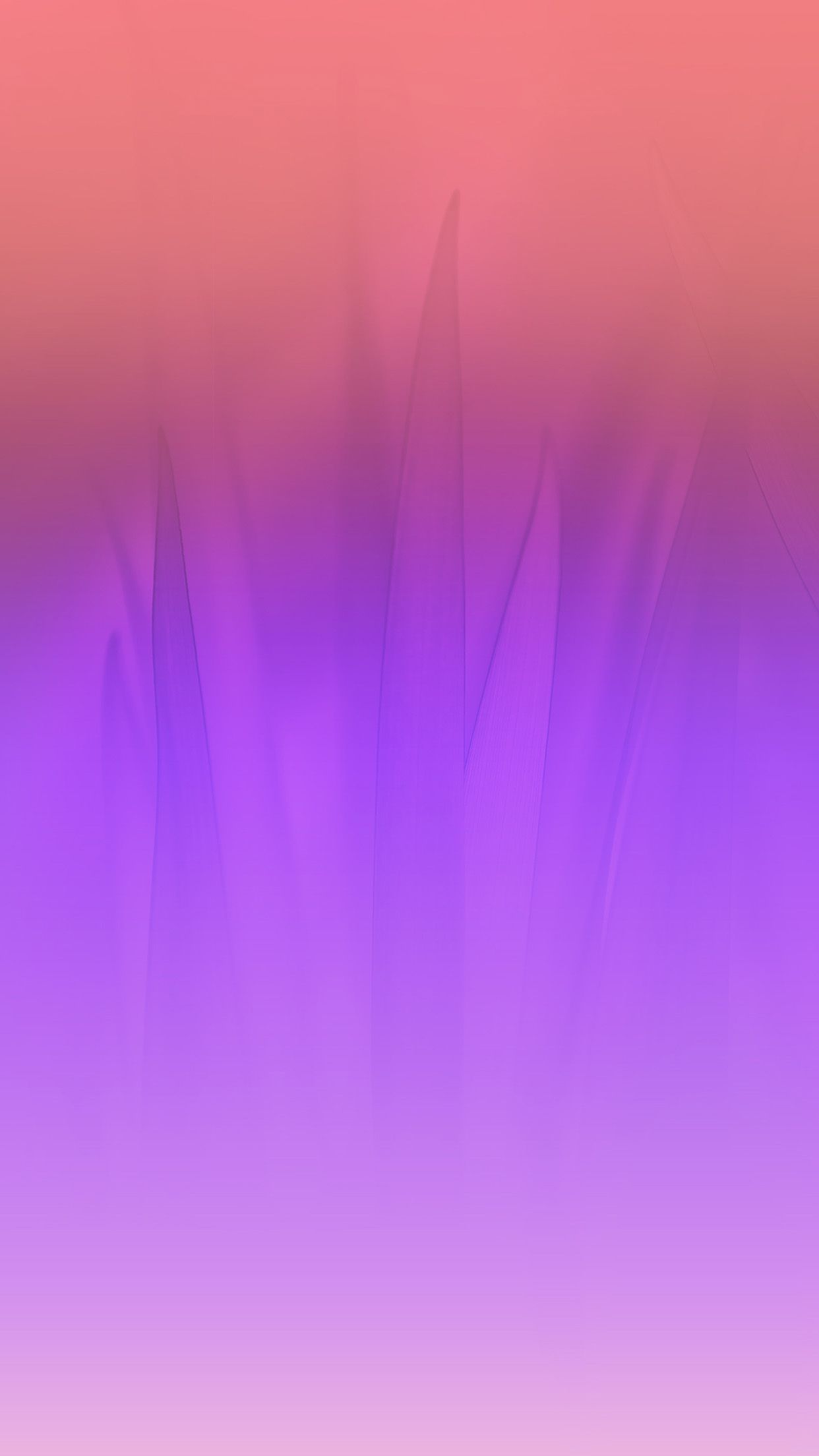 Paesaggio natura viola con alberi, 768x1280 Verticale, Mobile