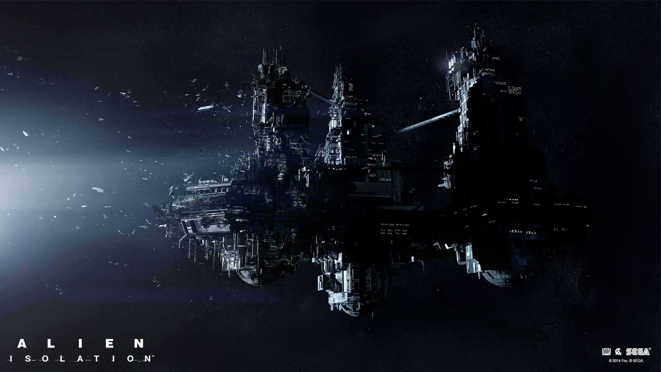 Alien Isolation stazione spaziale, 2560x1440 2K, Desktop