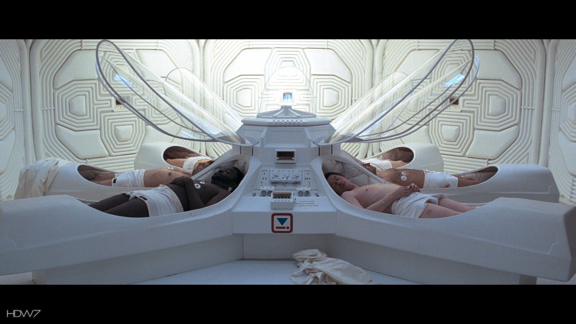 Astronave aliena interno bianco, 1920x1080 Full HD, Laptop