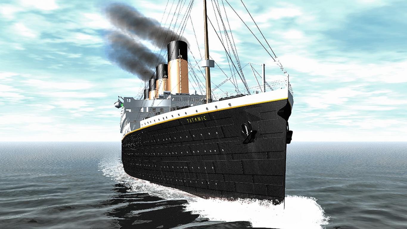 Nave Titanic al porto, 4037x2268 4K, Desktop 4K