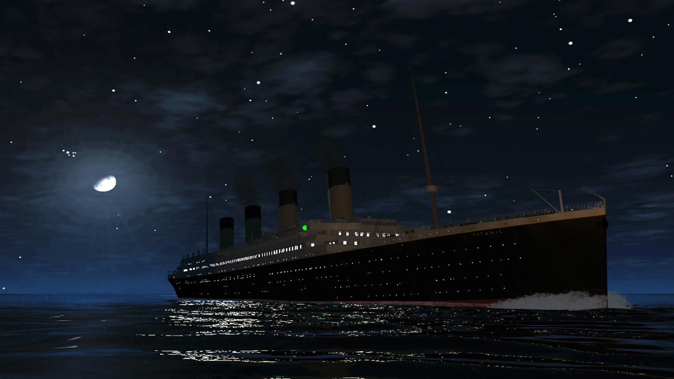 Relitto Titanic sott'acqua, 1024x768 HD, iMac