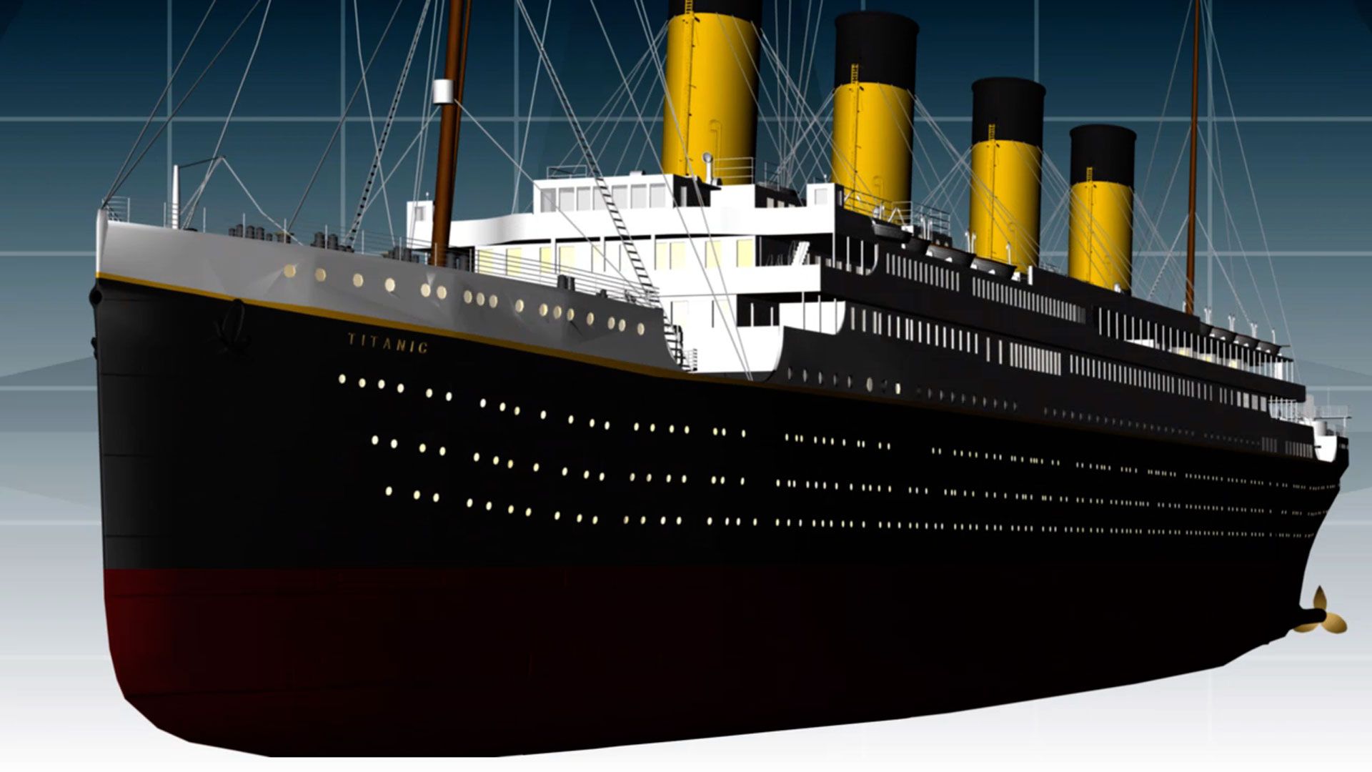 Modellino nave Titanic in legno, 1024x768 HD, PC