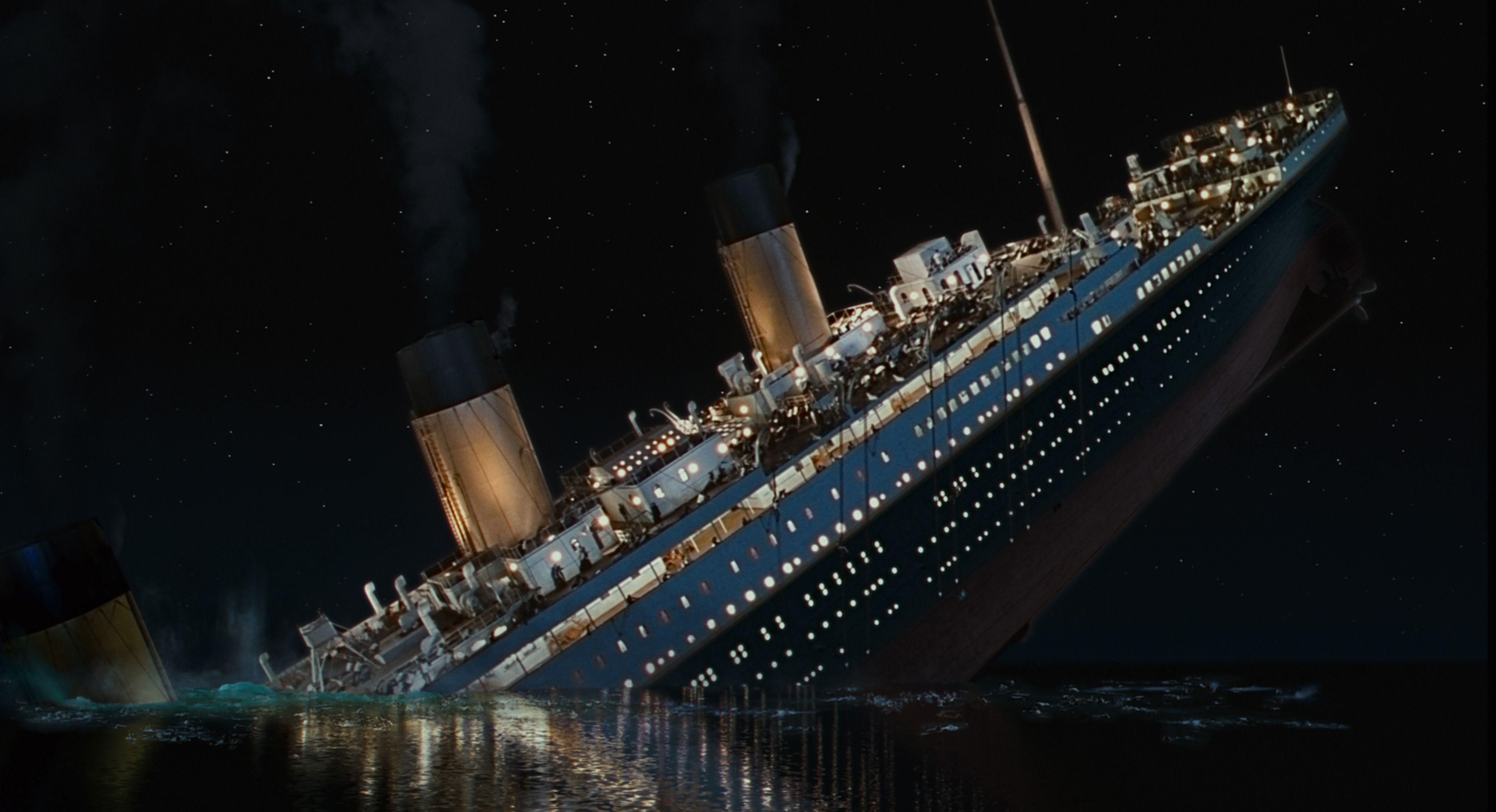 Nave Titanic al tramonto, 1280x720 720p, PC