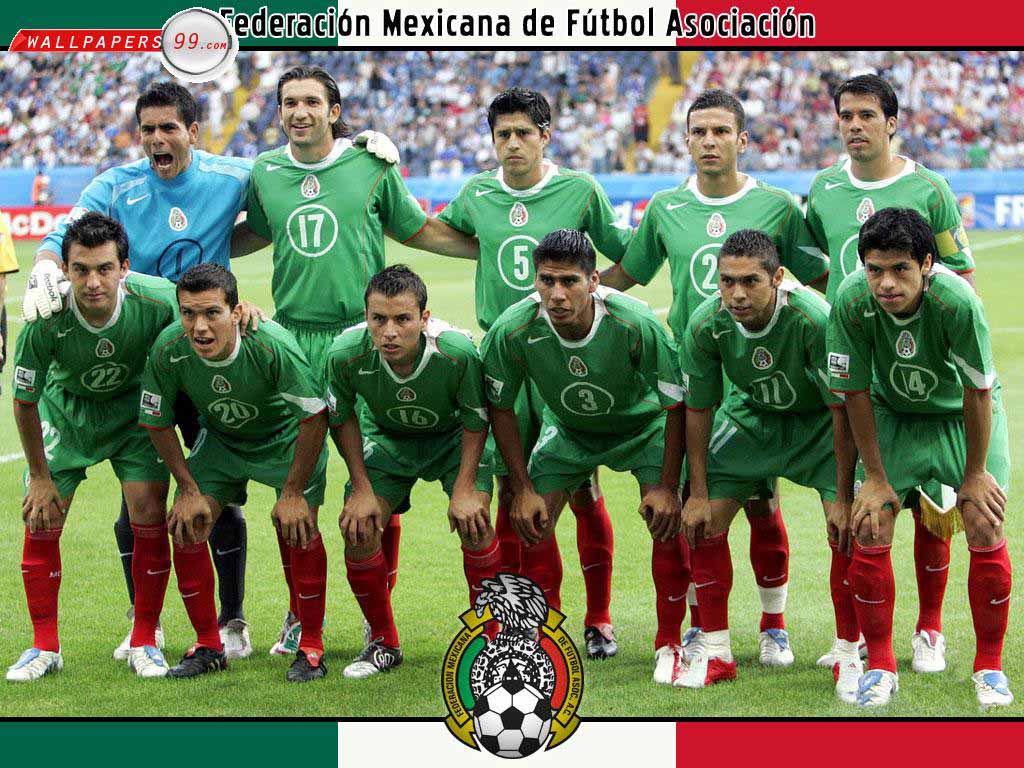 Squadra Nazionale Messico calcio, 1024x768 HD, PC