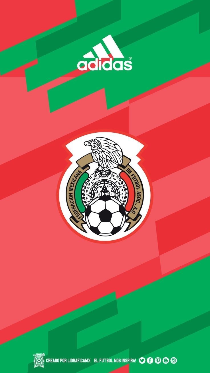 Logo Nazionale calcio Messico, 736x1308 Full HD Verticale, Smartphone