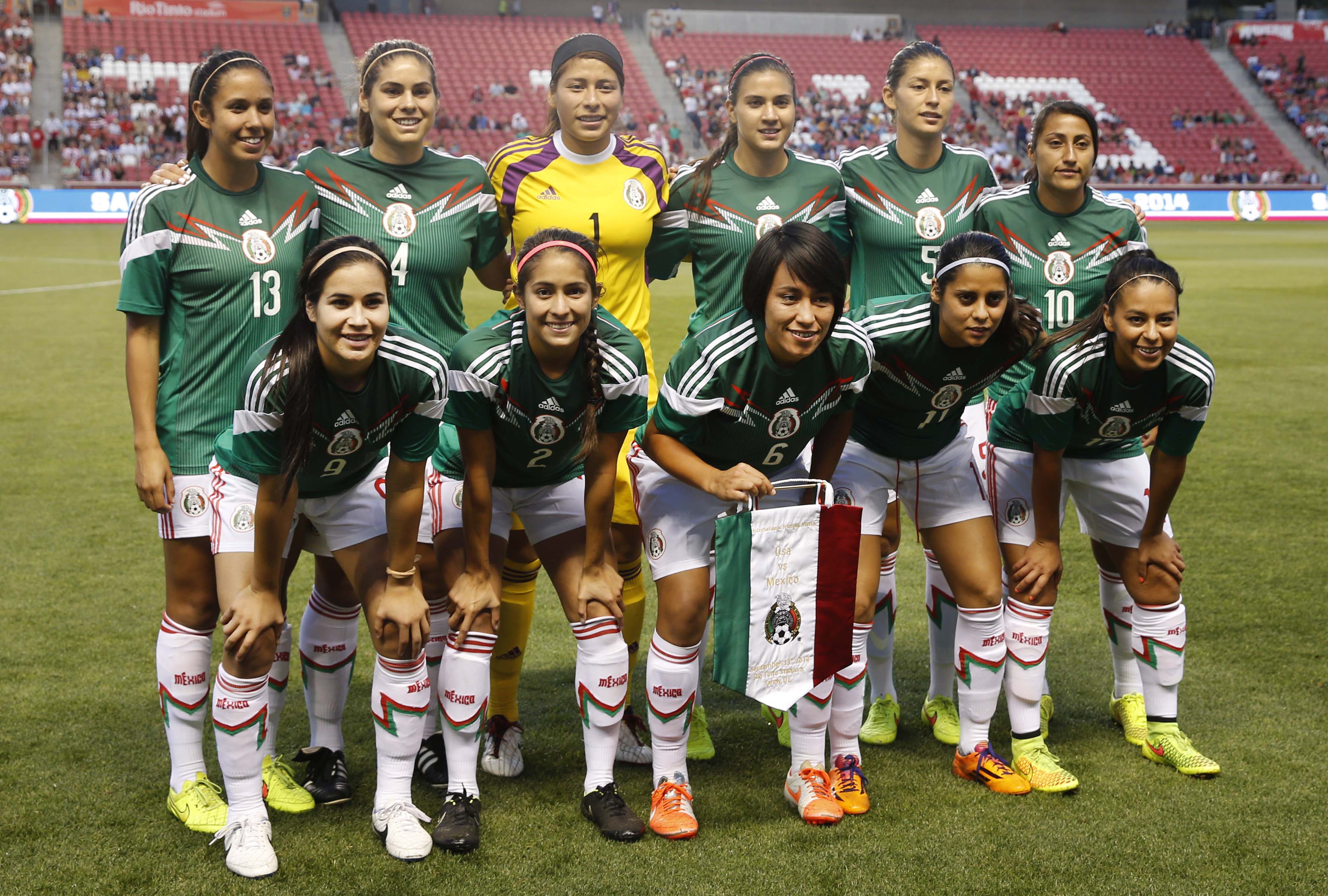Squadra femminile calcio Messico, 3571x2410 2K+, Desktop