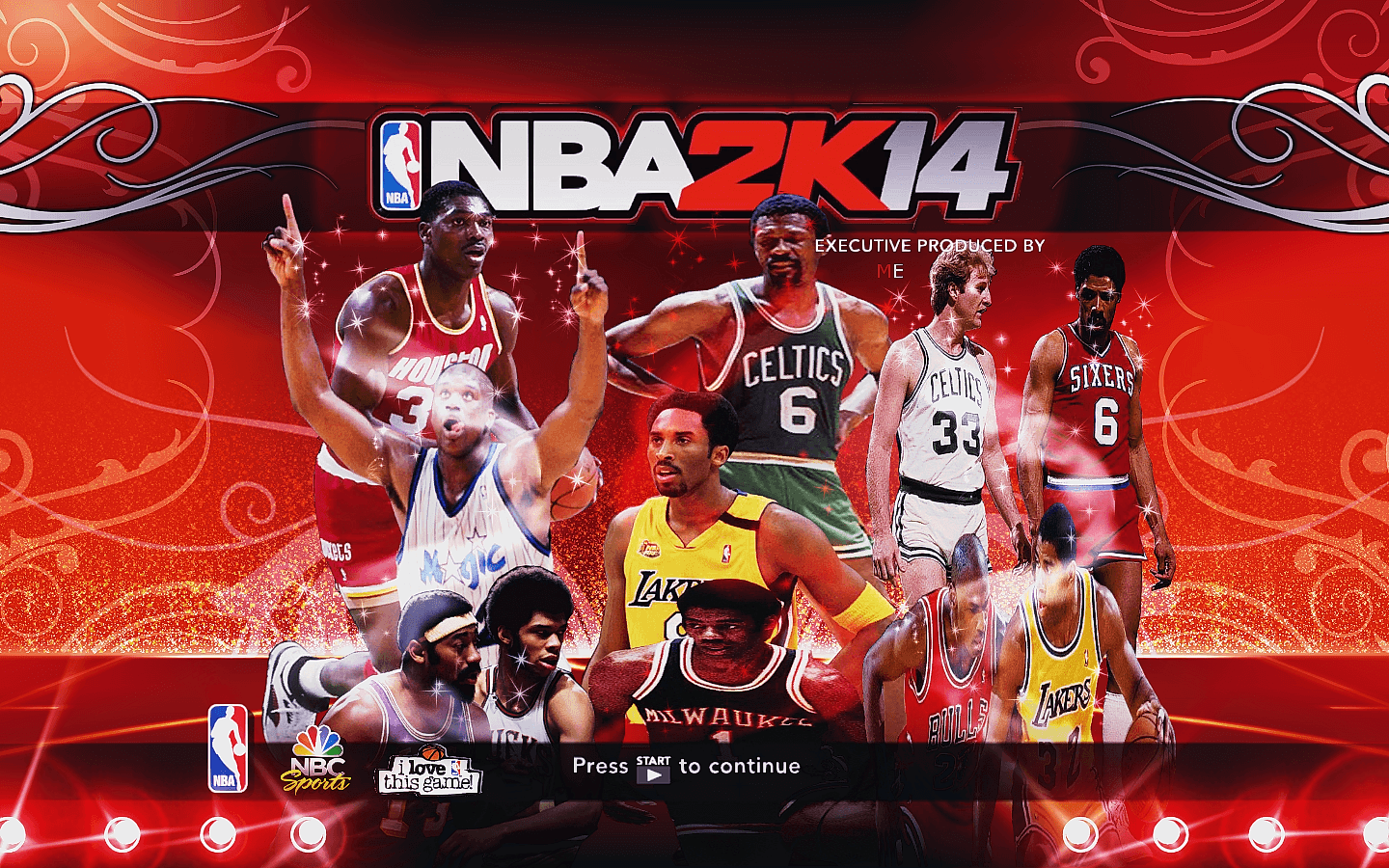 Schermata titolo NBA 2K14, 1440x900 HD, Desktop