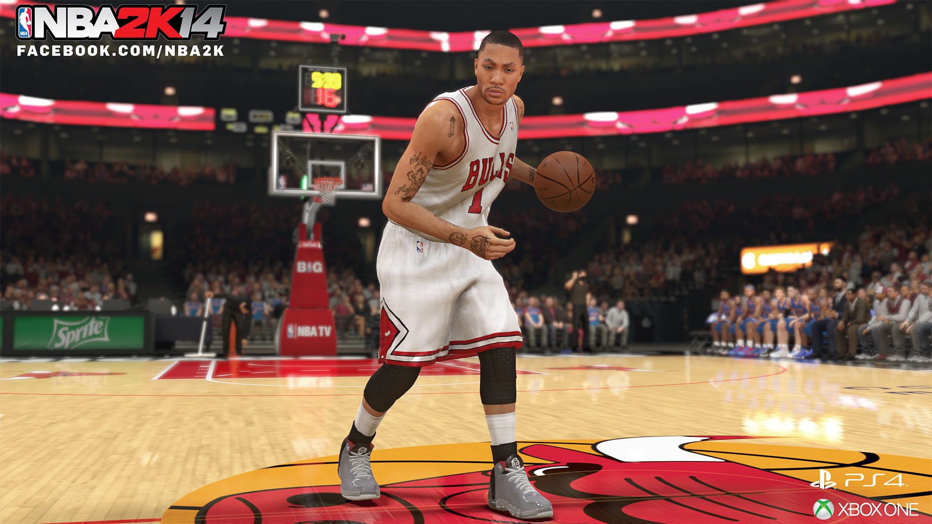 Giocatore basket Chicago Bulls NBA 2K14, 1920x1080 1080p, Desktop