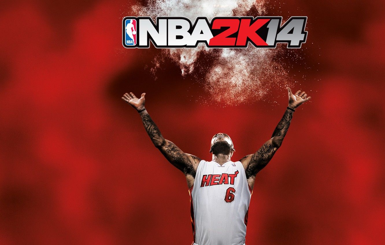 Giocatore NBA2K14 LeBron James, Los Angeles Lakers, 1332x850 HD, Desktop