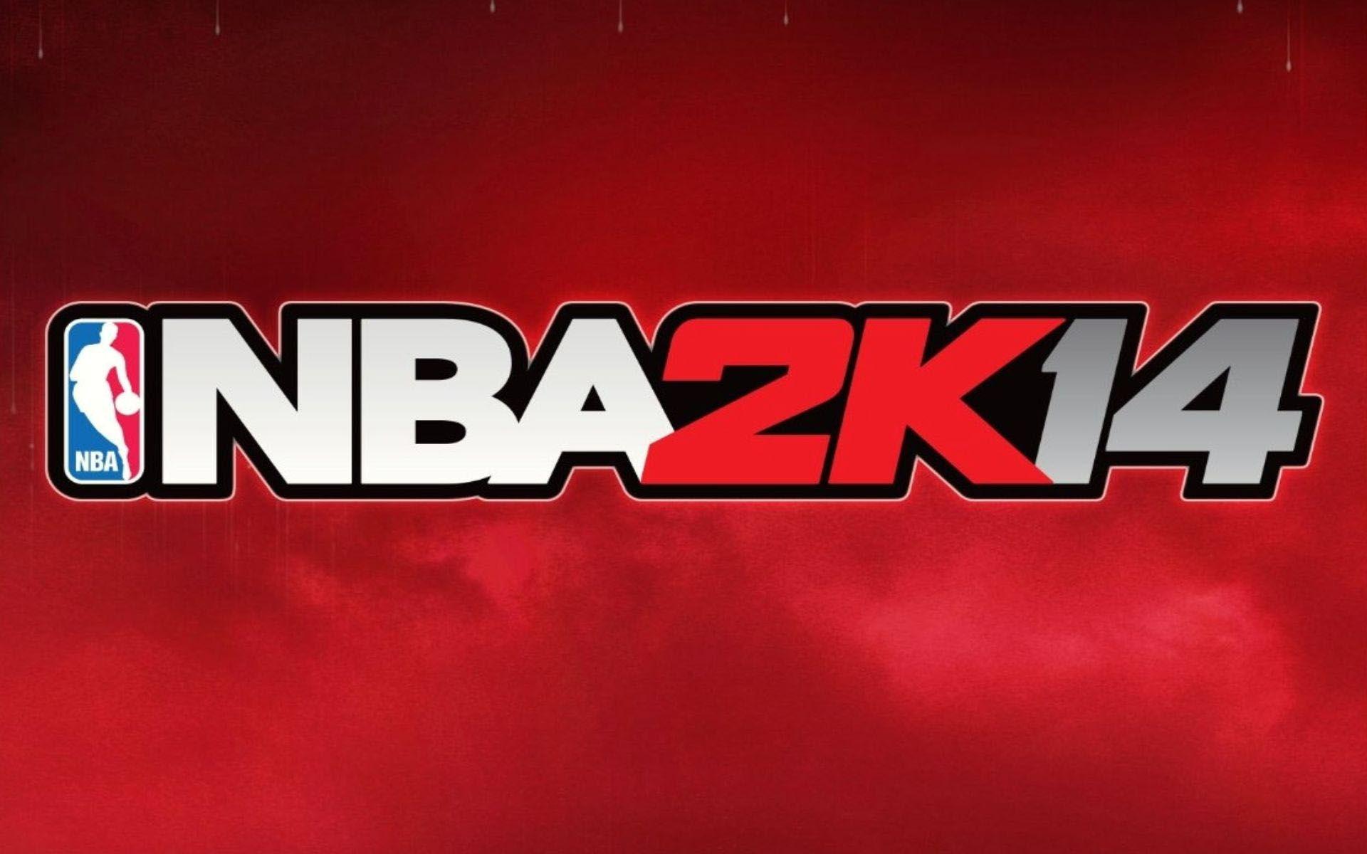 Logo NBA 2K14 sfondo rosso, 1920x1200 WUXGA, PC Desktop