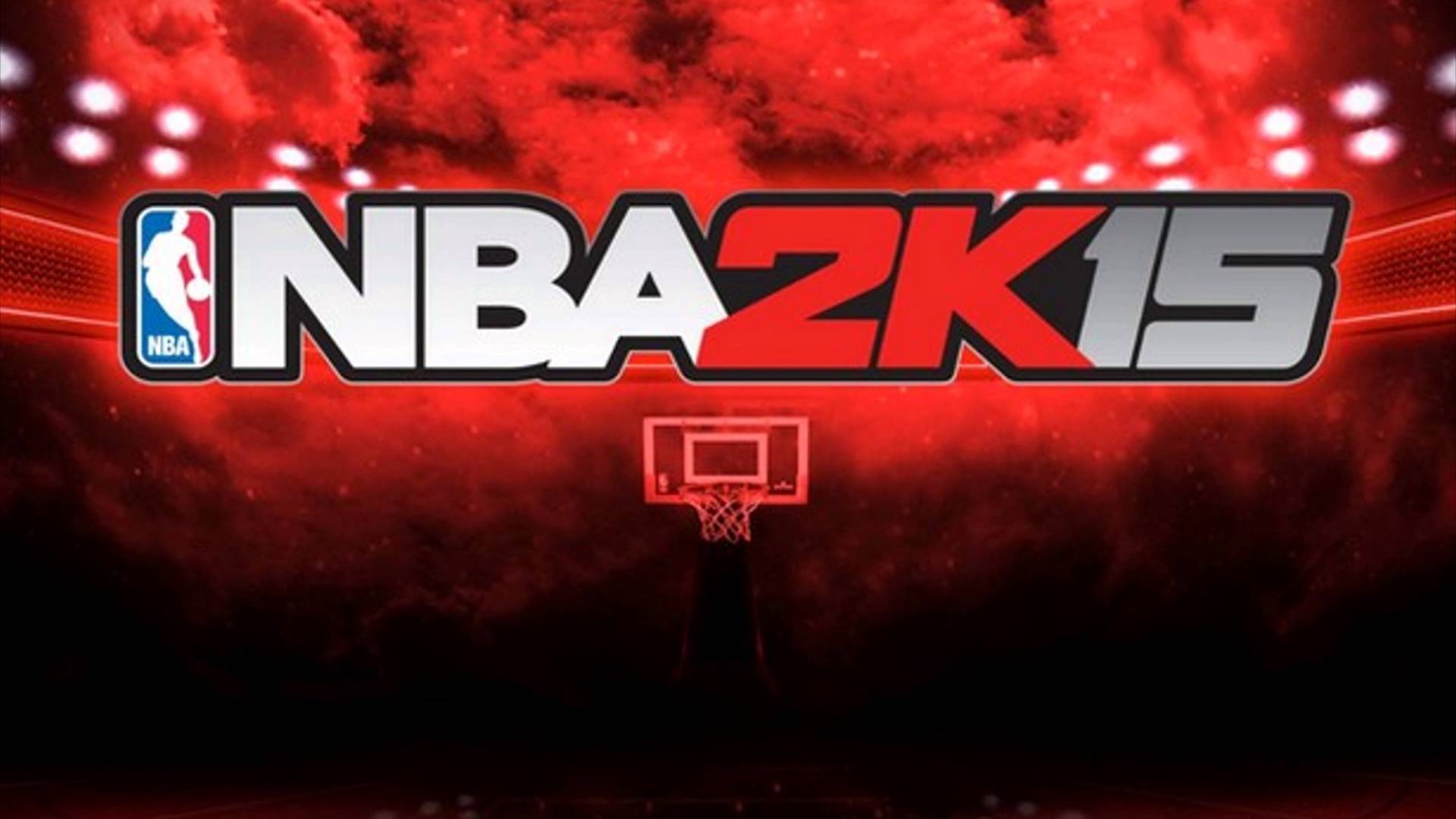 Logo NBA 2K15 canestro rosso, 1920x1080 Full HD 1080p, Desktop