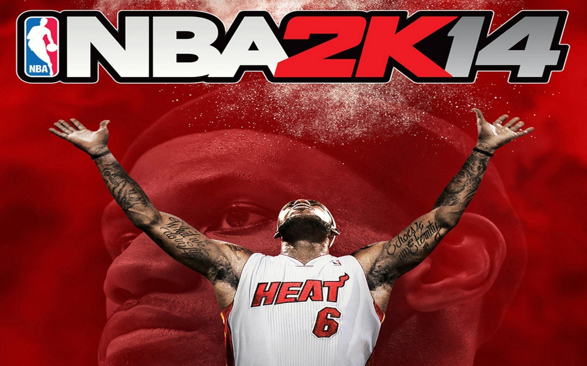 Copertina NBA 2K14 LeBron James, Los Angeles Lakers, 1920x1200 WUXGA, Desktop
