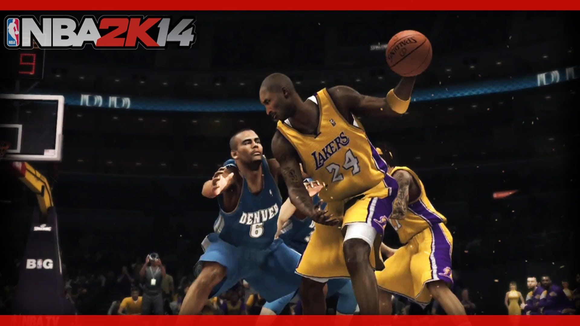 Giocatore Lakers schiacciata basket, NBA, 1920x1080 1080p, Laptop
