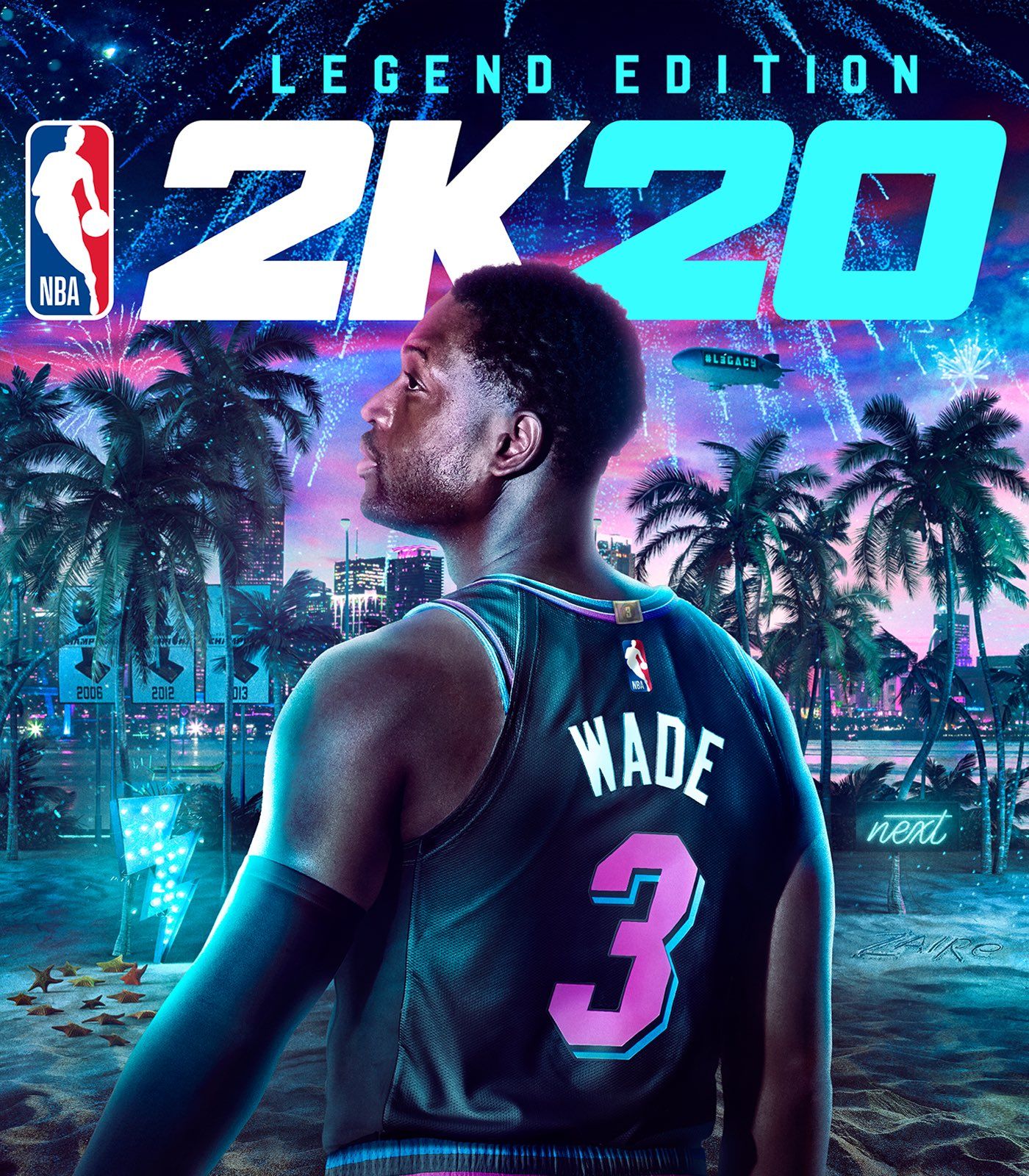 NBA 2K20 Legend Edition Wade, basket americano, 1400x1600 Verticale, Mobile