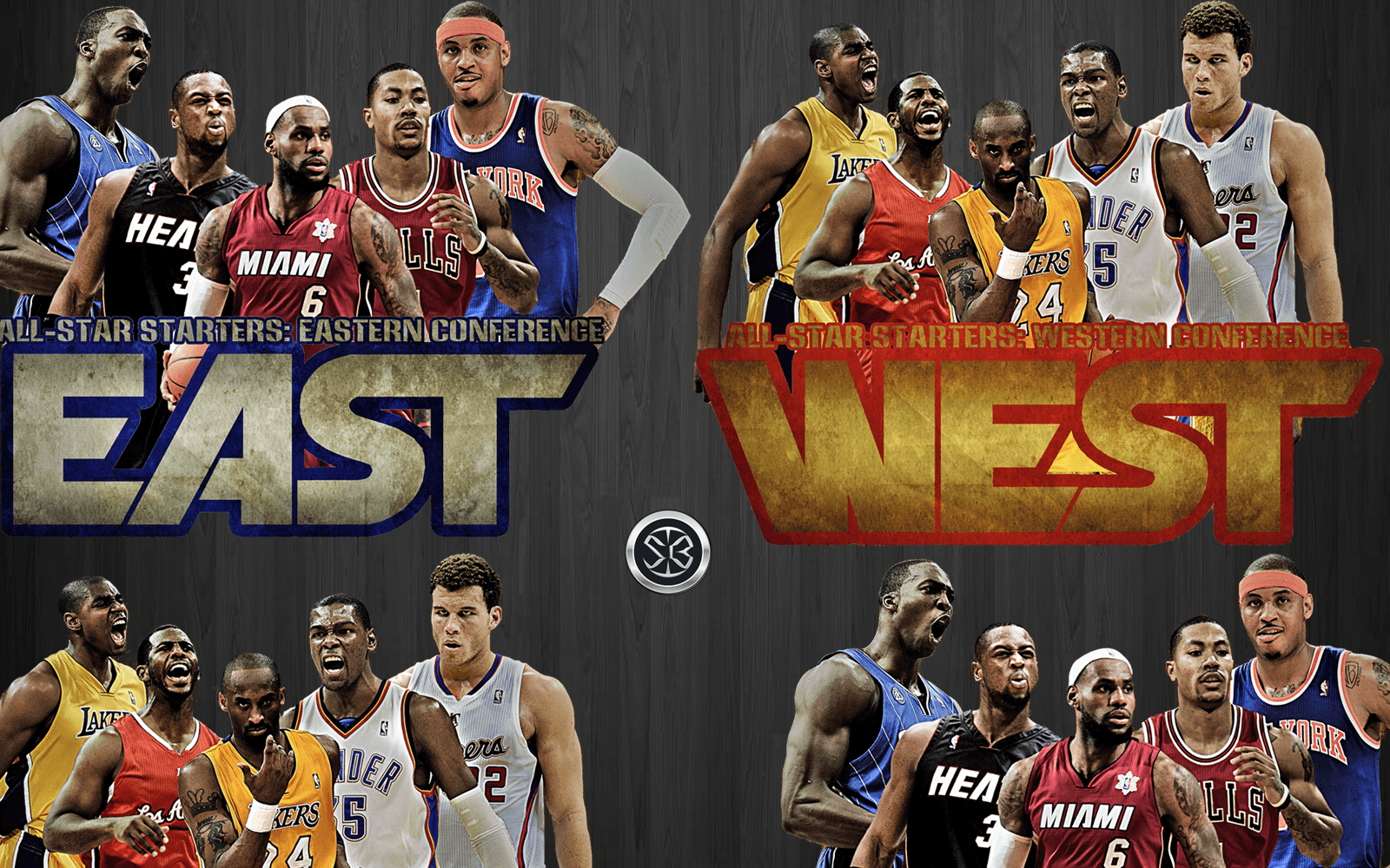 NBA All-Star East West, 1600x1000 900p, Desktop