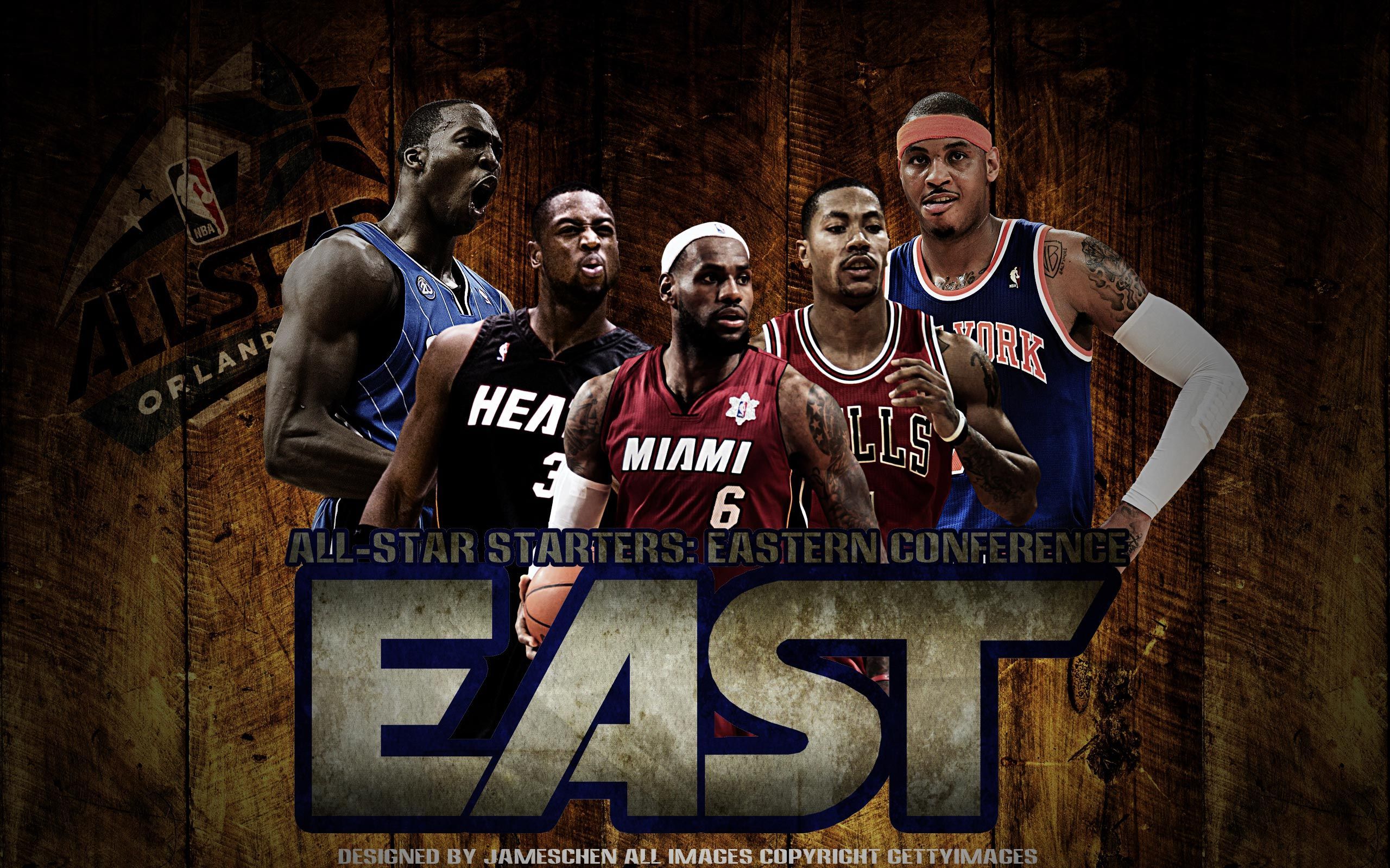 Giocatori NBA All-Star East, 2560x1600 2K, Laptop