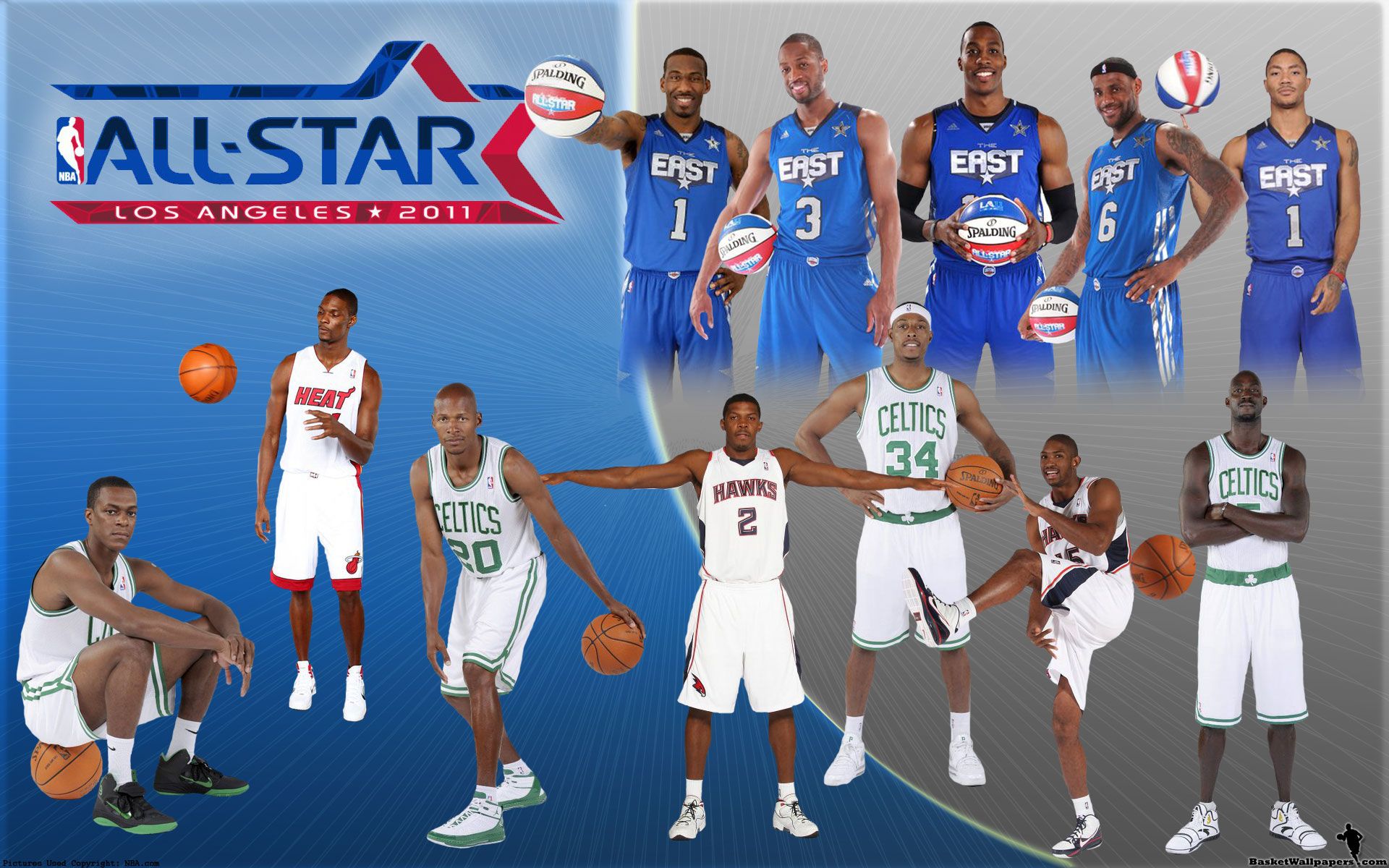 NBA All-Star Los Angeles 2011, California, 1920x1200 Full HD+ WUXGA, Desktop