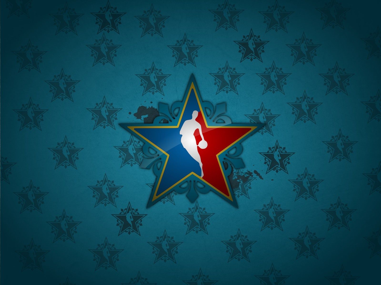 Logo NBA All-Star stella, 1600x1200 HD Ready, Desktop