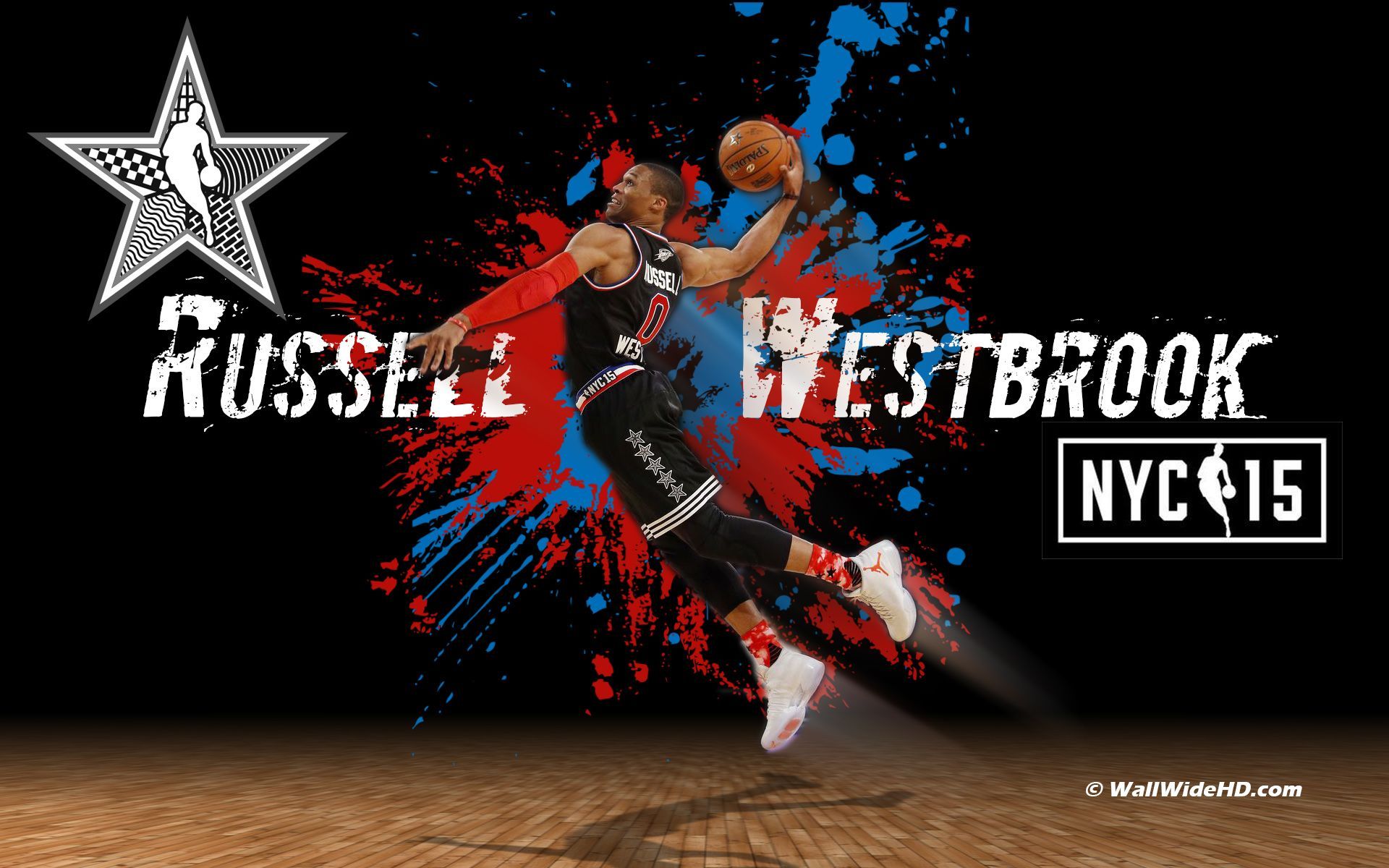 Russell Westbrook NBA All-Star, 1920x1200 Full HD+ WUXGA, Desktop
