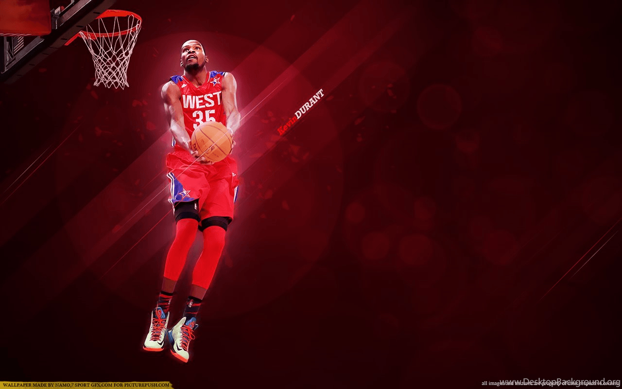 Giocatore NBA schiacciata West, 1280x800 HD, HP Laptop