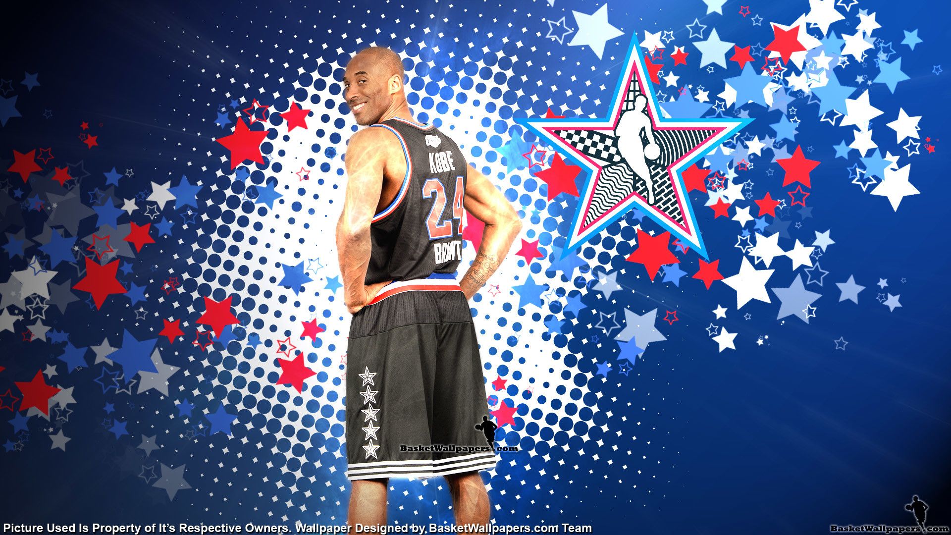 Giocatore NBA All-Star stelle, 1920x1080 Full HD, Desktop