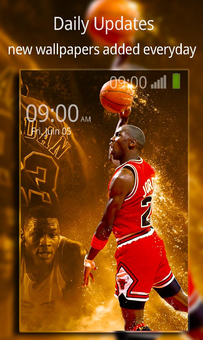 Michael Jordan Chicago Bulls, numero 23, 700x1170 Verticale, Mobile
