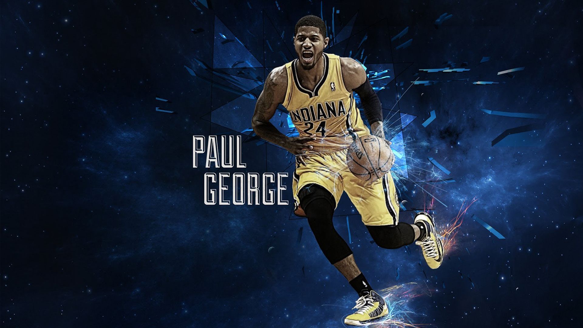 Paul George Indiana Pacers, 1920x1080 1080p, PC Desktop